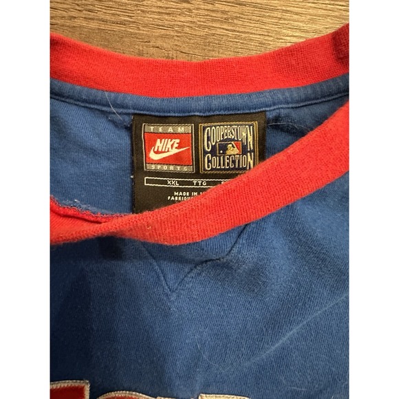 Nike Chicago‎ Cubs Cooperstown Collection Shirt Xxl EUC - Picture 4 of 4